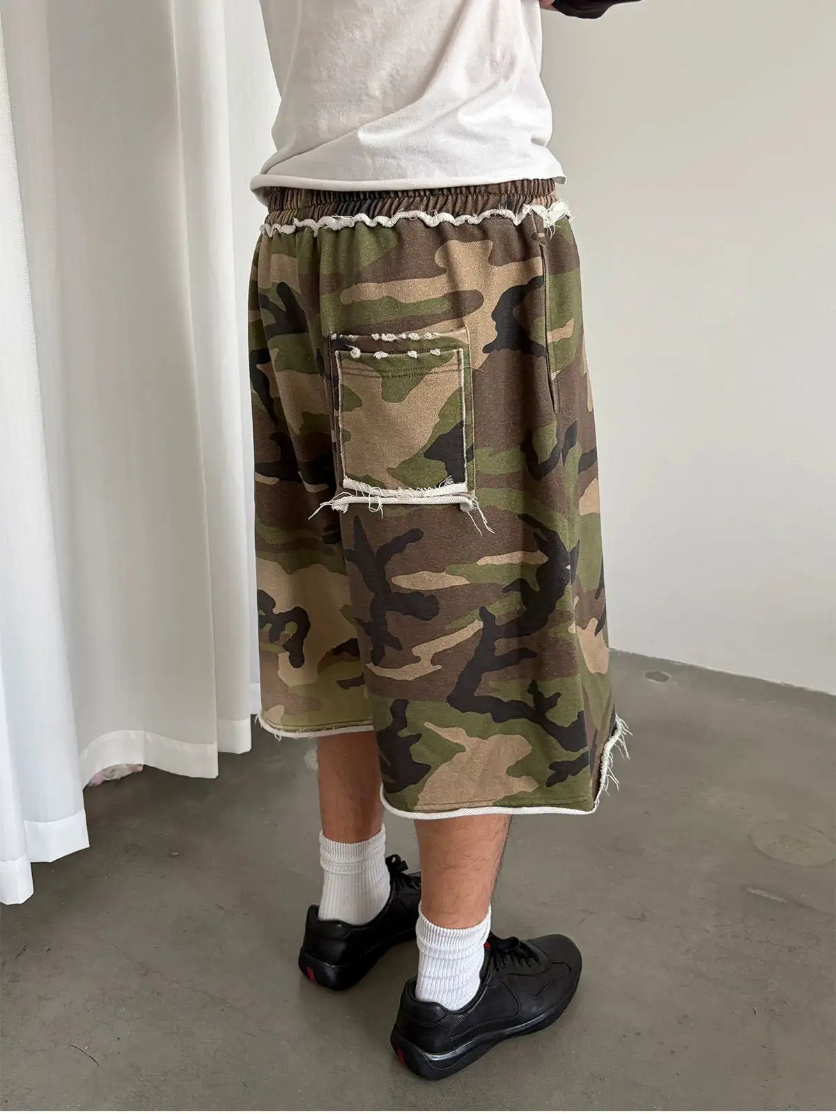 Statement Camouflage Shorts