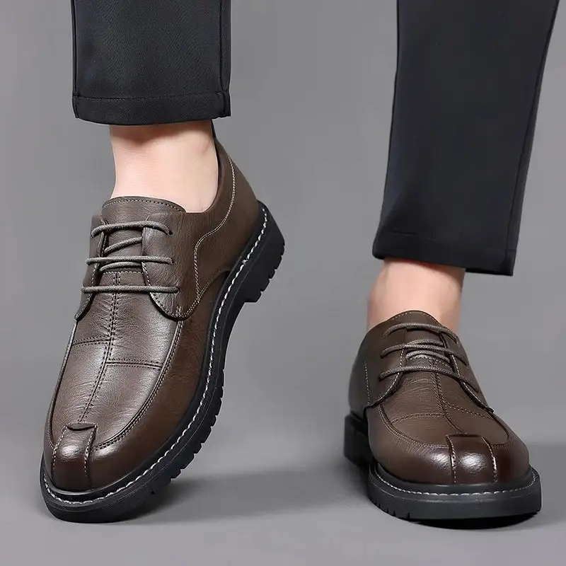 Leather Derby Business Shoes