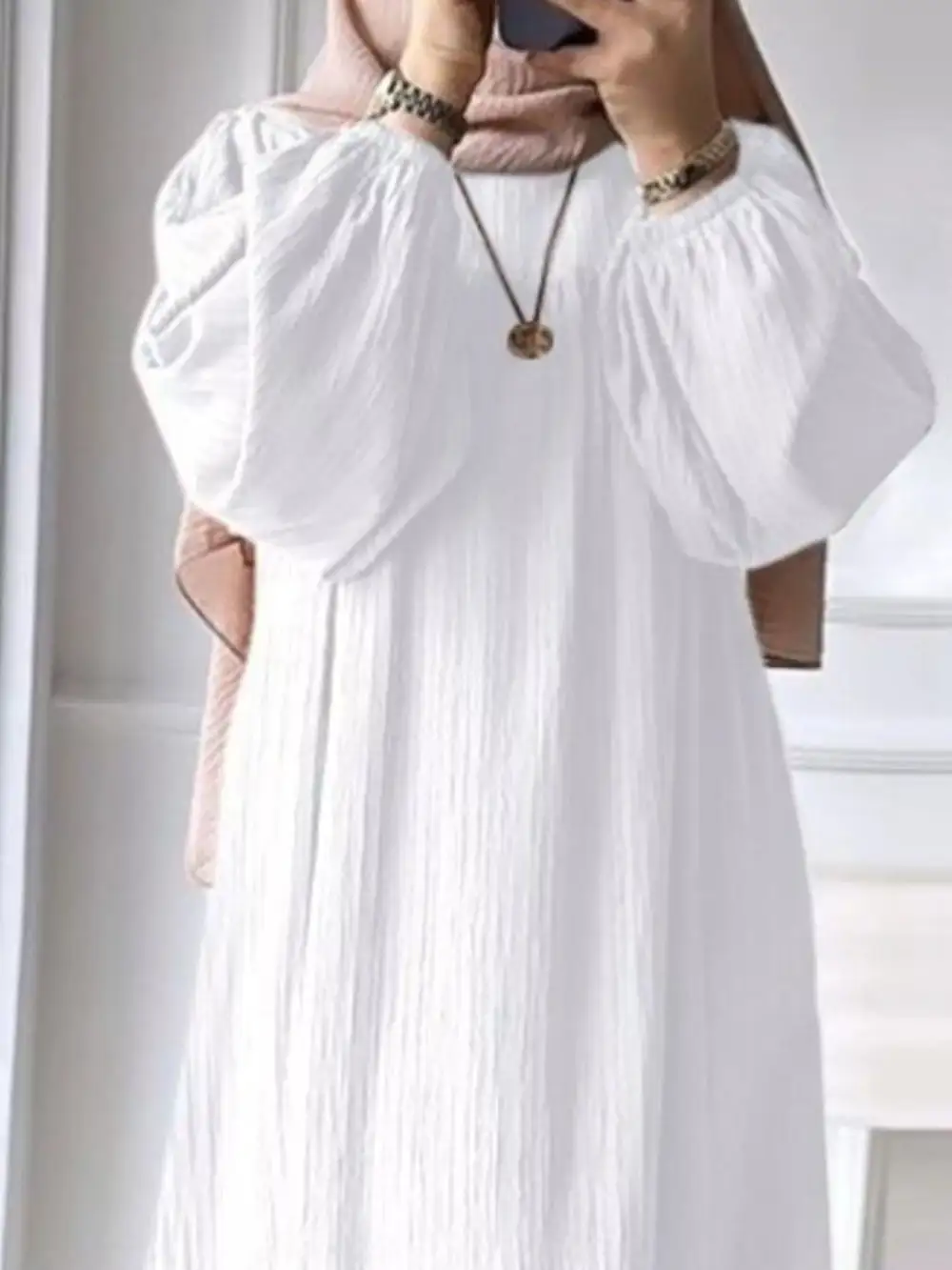 Textured Maxi Dress