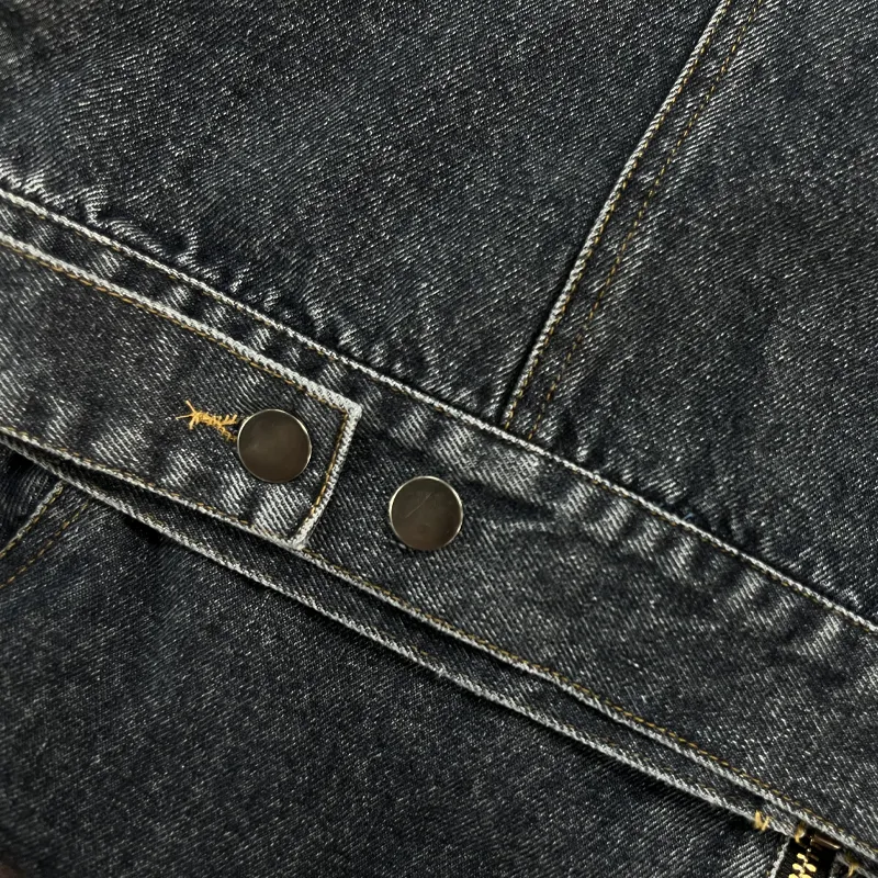 Washed Utility Slim Jacket