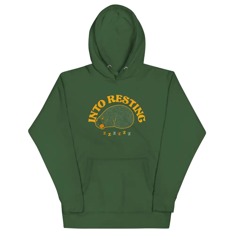 Into Resting Unisex Comfort Hoodie