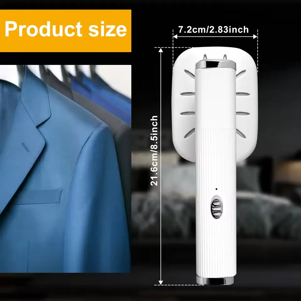 Travel Iron Portable Mini Ironing Machine Garment Steamer Wrinkle