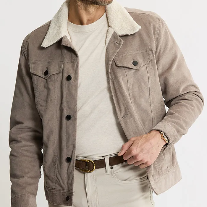 Sherpa Lined Corduroy Trucker Jacket