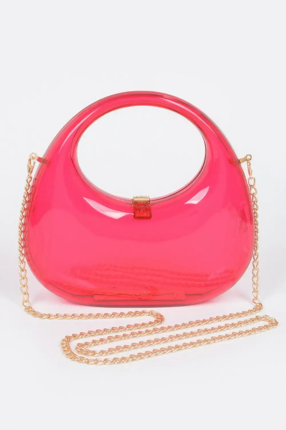Transparent Acrylic Clutch