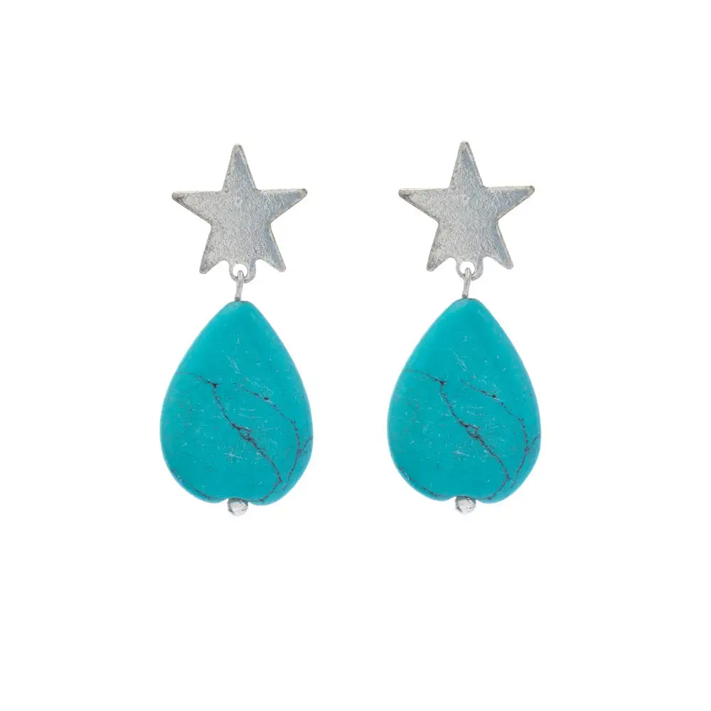 Textured Artful Statement Earrings