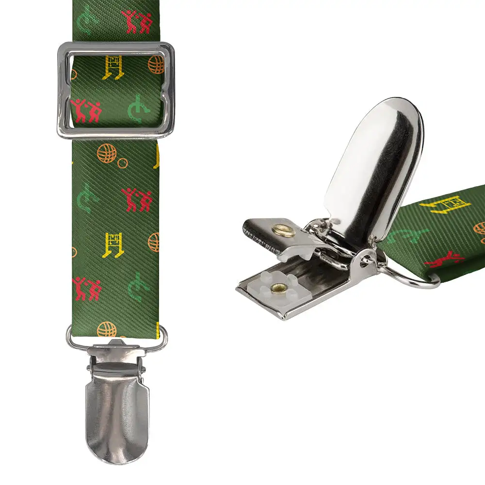 Lawn Games With Friends Theme Suspenders