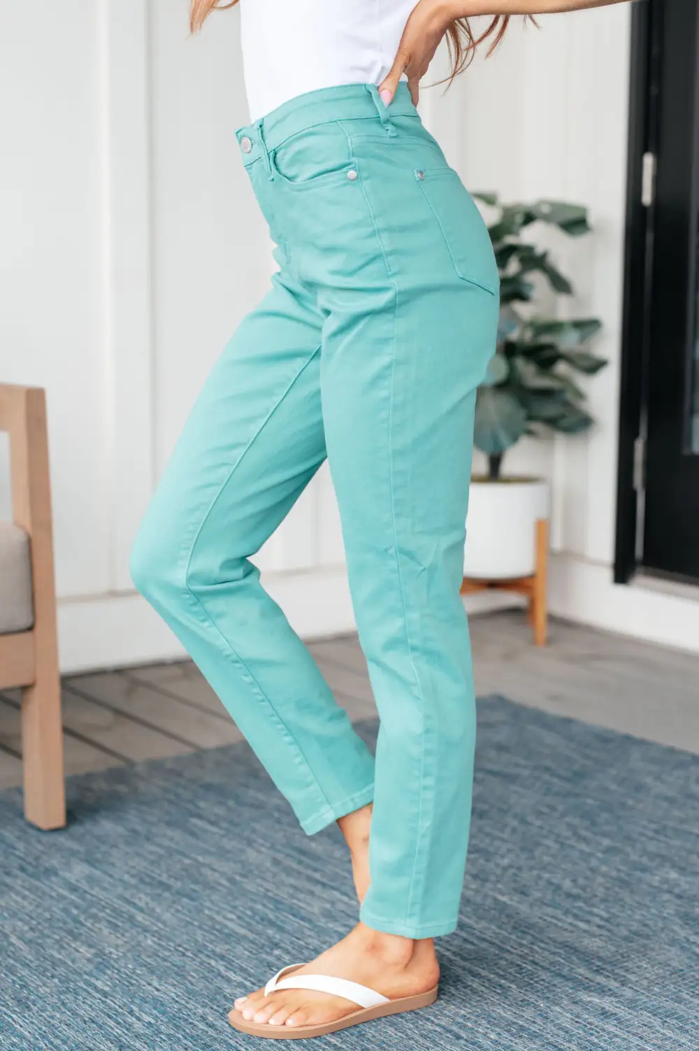 Denim High Rise Jeans