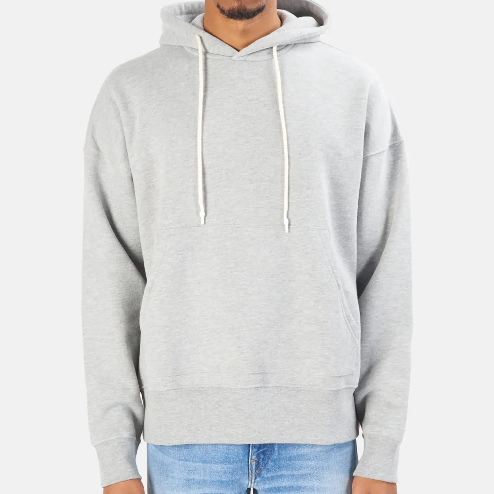 Cotton Ribbed Hooded Hoodie