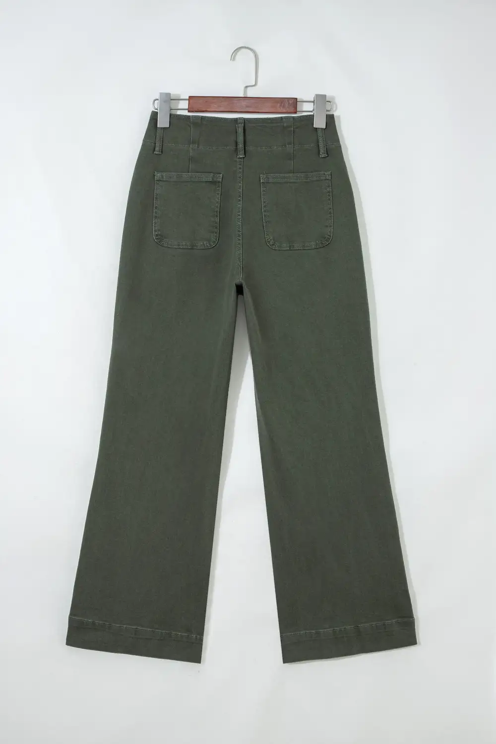 High Waist Flared Casual Jeans