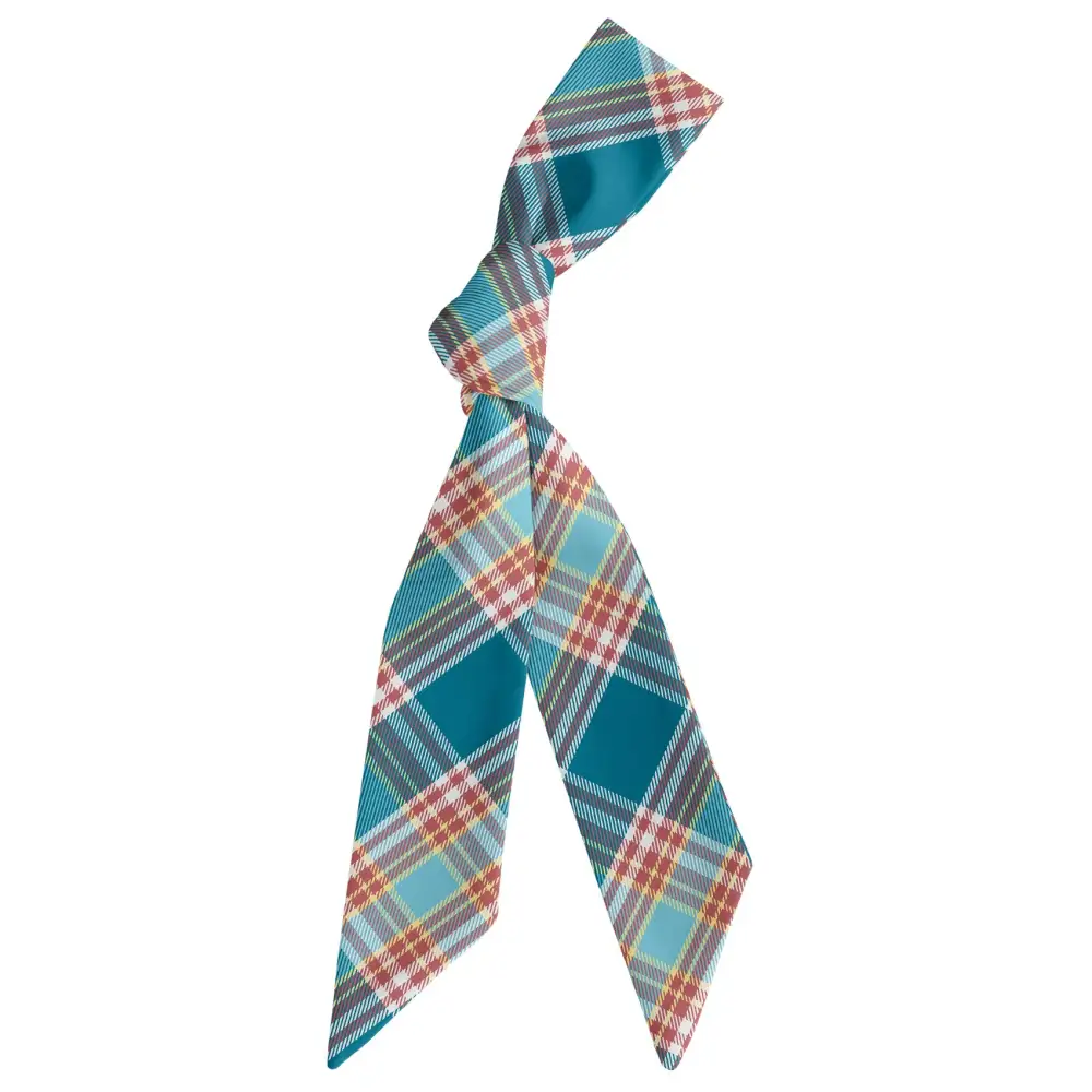 American Plaid Pattern Hair Scarf