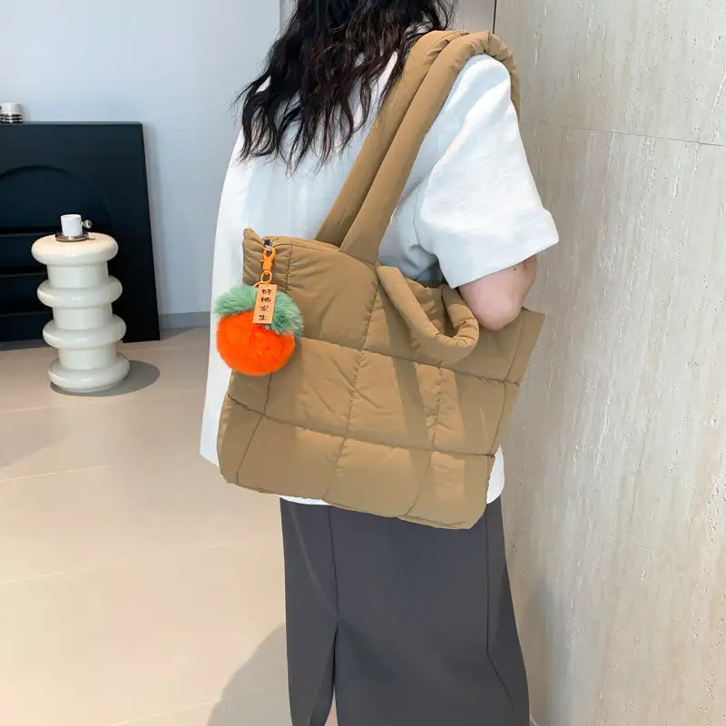 Plaid Hobo Bag