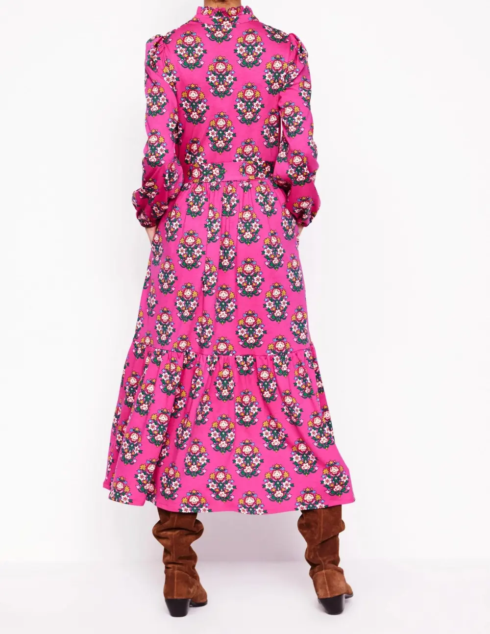 Willow Tiered Jersey Dress