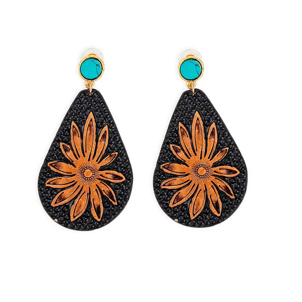 Chic Sculpted Artful Statement Earrings