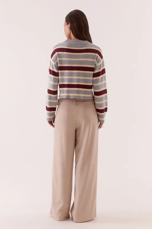 Blue Stripe Cardigan