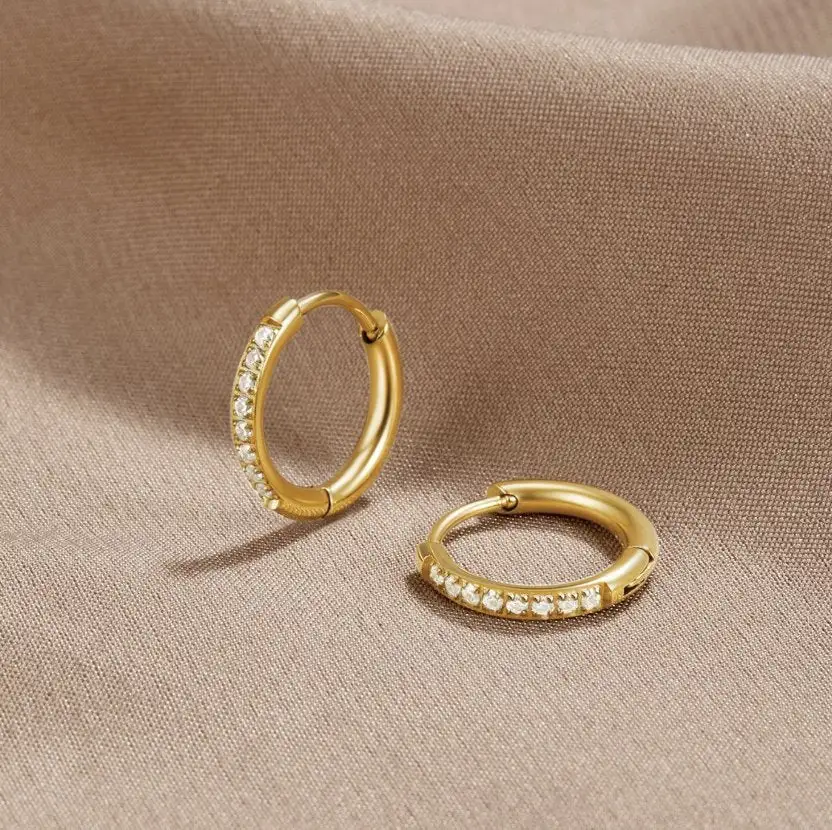 Smooth Hoop Earrings