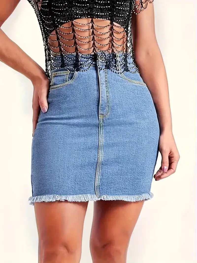 Modern High Waist Everyday Skirt