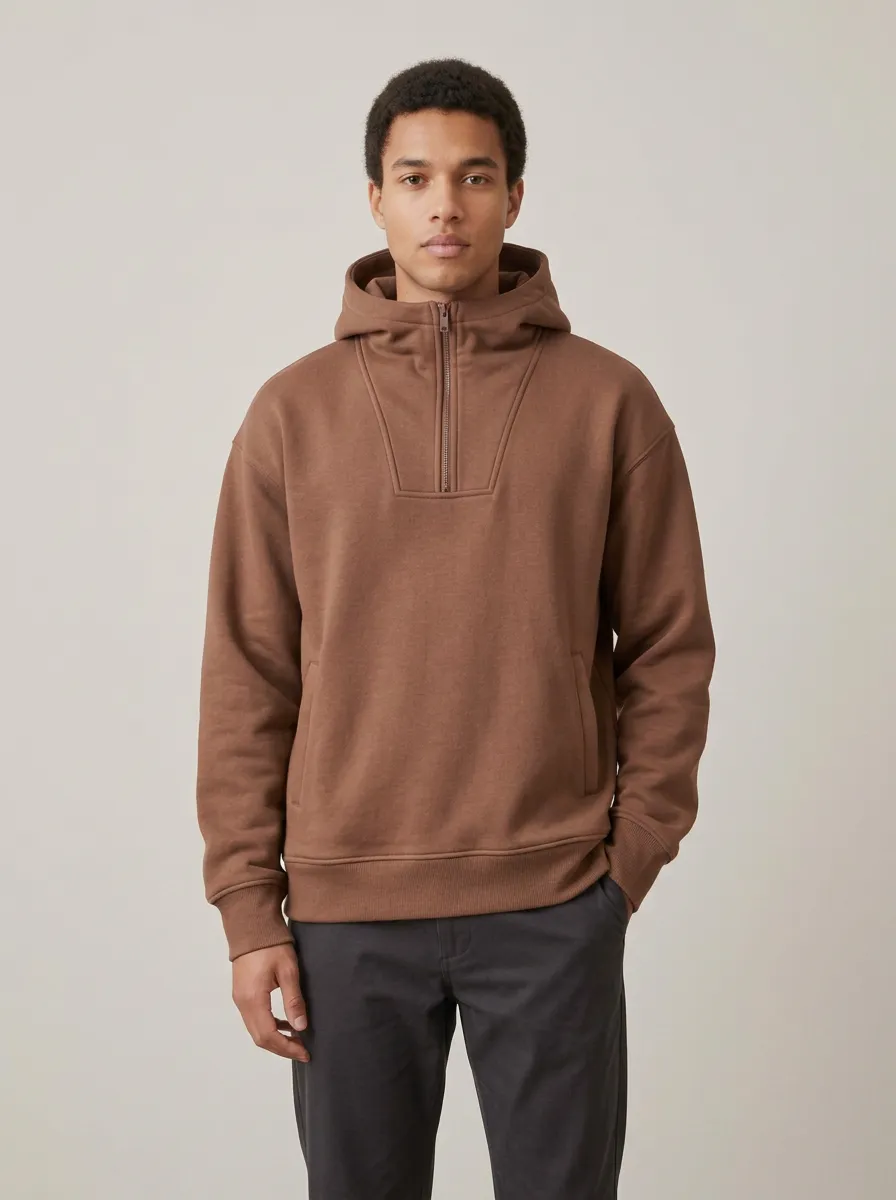 Unisex Relaxed Fit Pullover Hoodie