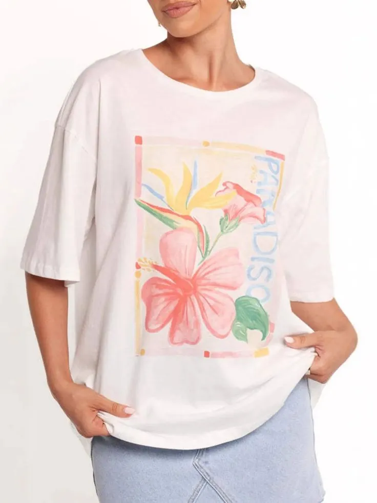 Floral Paradise Cotton Tee