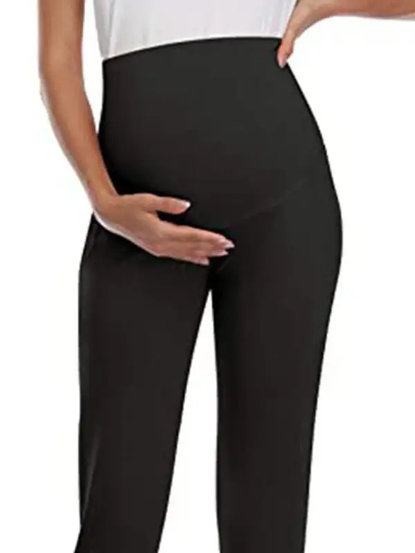 Maternity Wear Clean Pocket Belly Trousers Pants