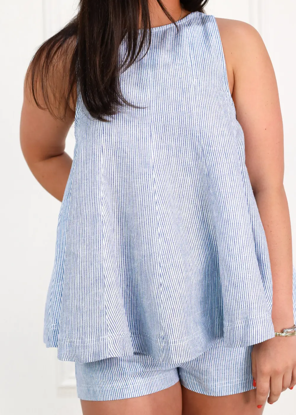 Relaxed Flare Shorts Set