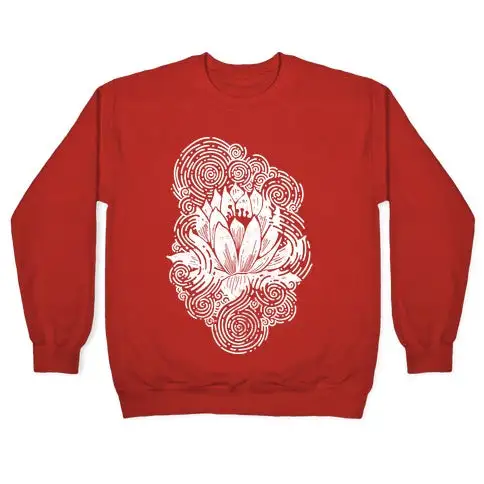 Casualwear Flower Crewneck Sweatshirt