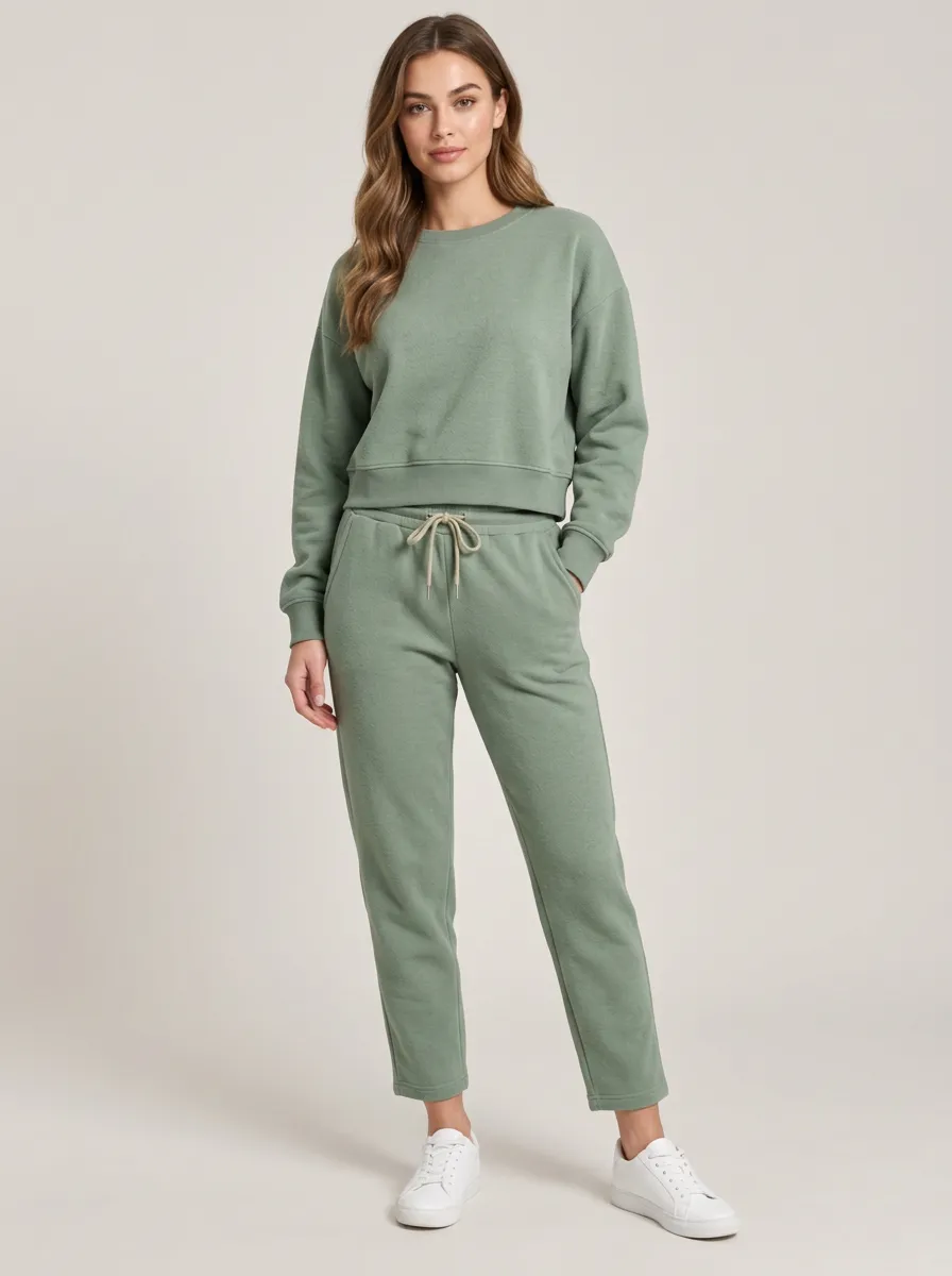 Women's Easy Fit Sweatpants Set