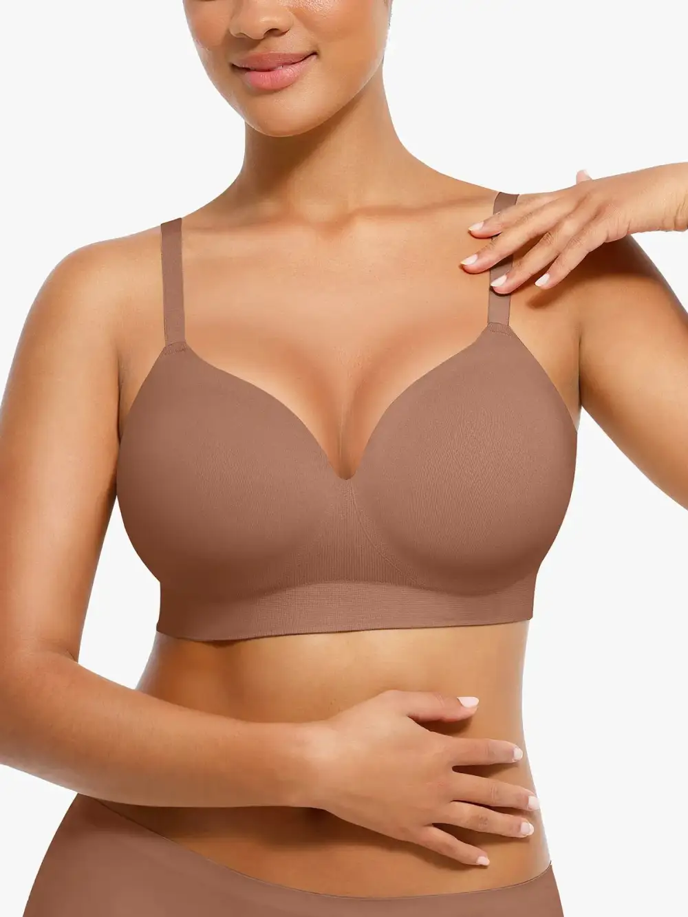 Seamless Wireless Shaping Lift Bra
