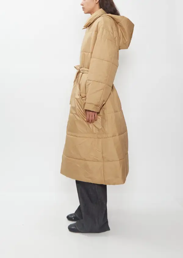 Women's Padded Hooded Oversized Coat