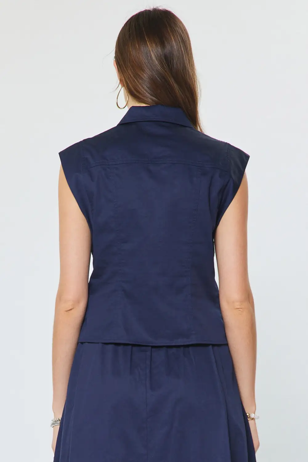 Cap Sleeve Cropped Top
