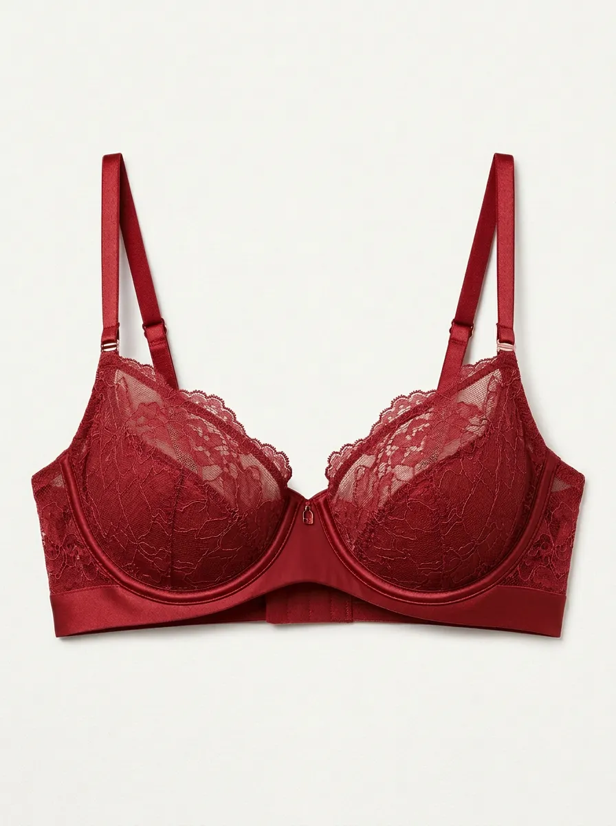 Women's Comfort-Inspired Underwire Floral-Lace Bra