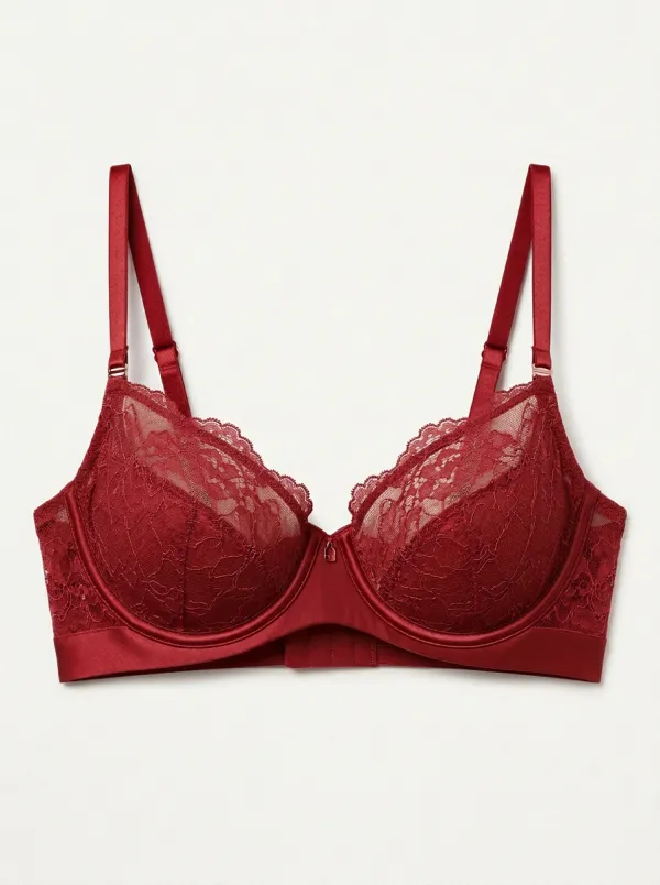 Women's Comfort-Inspired Underwire Floral-Lace Bra