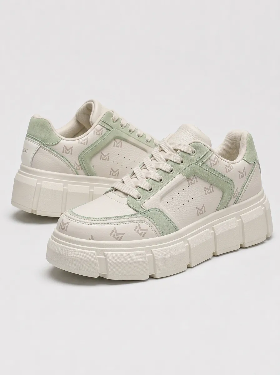 Men's M-Monogram Pattern Patterned Skate Shoes