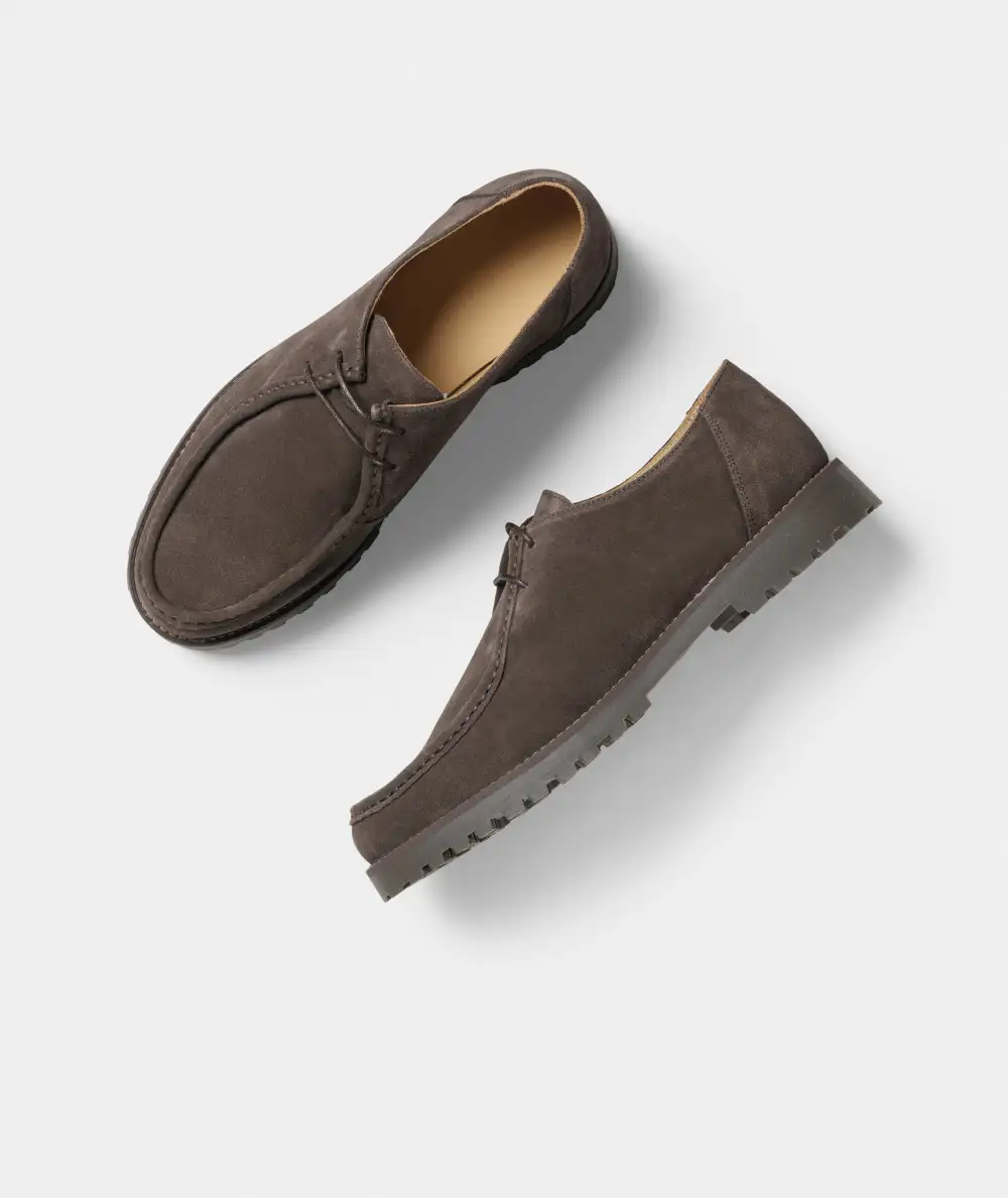 Everyday Suede Moc Toe Shoes