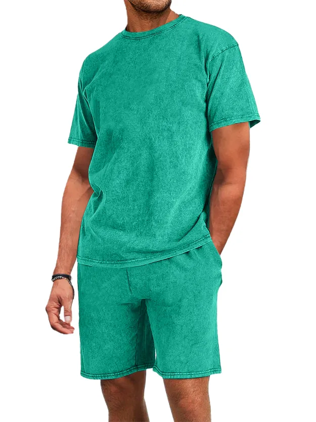 Modern Garment Washed Shorts