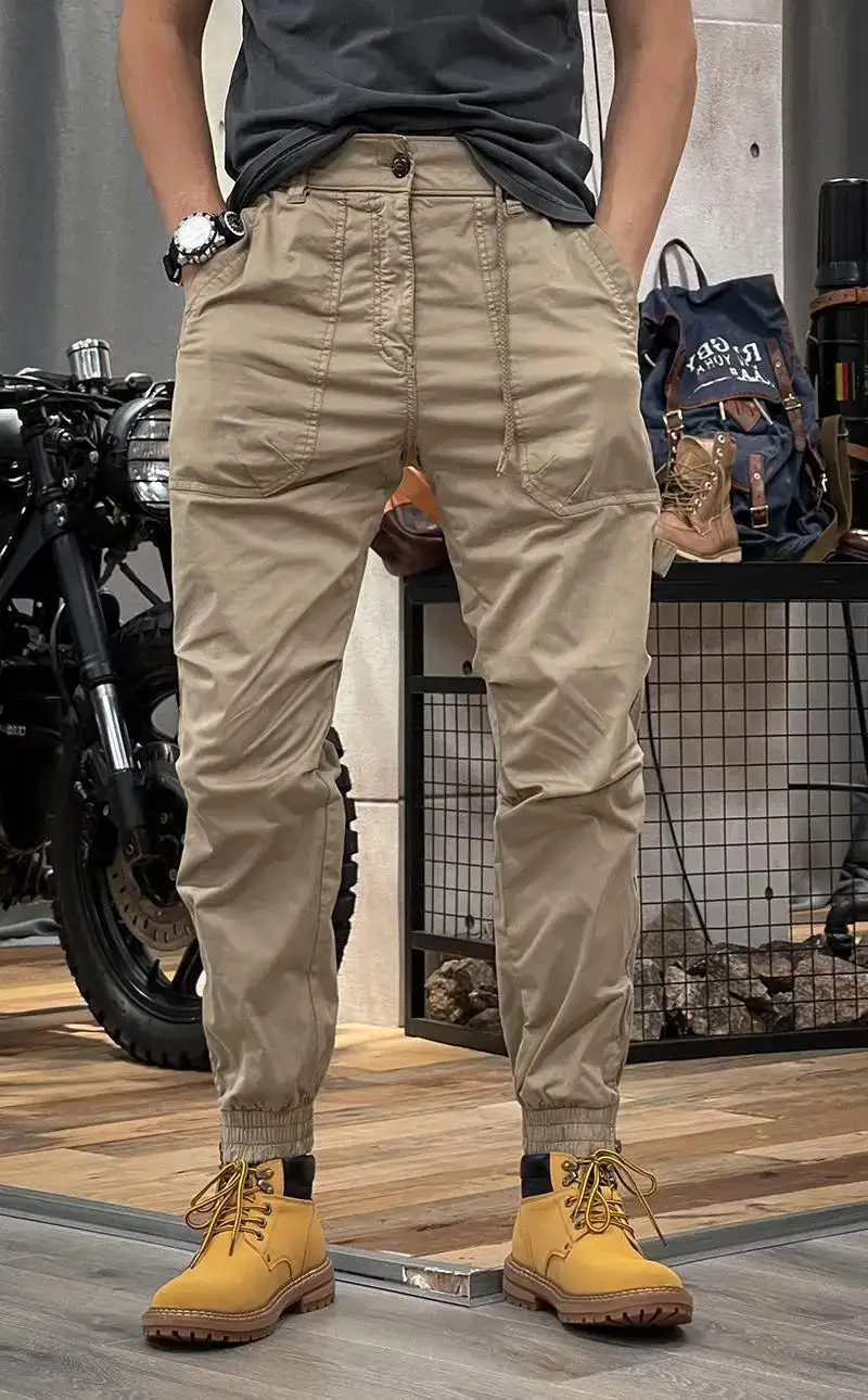 Men's Stretch Cargo Pants with Pockets