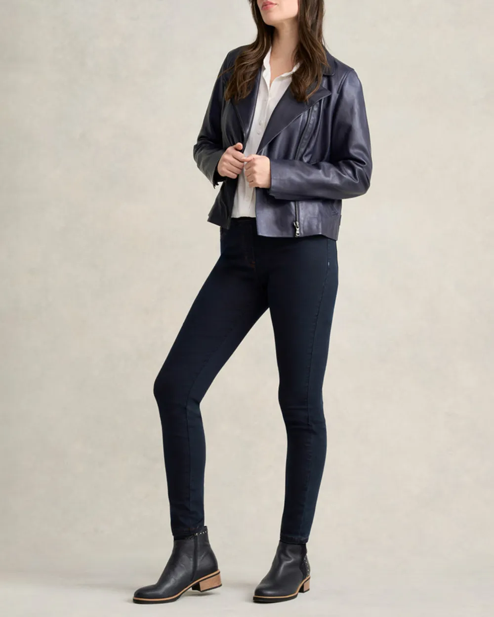 Leather Moto Jacket
