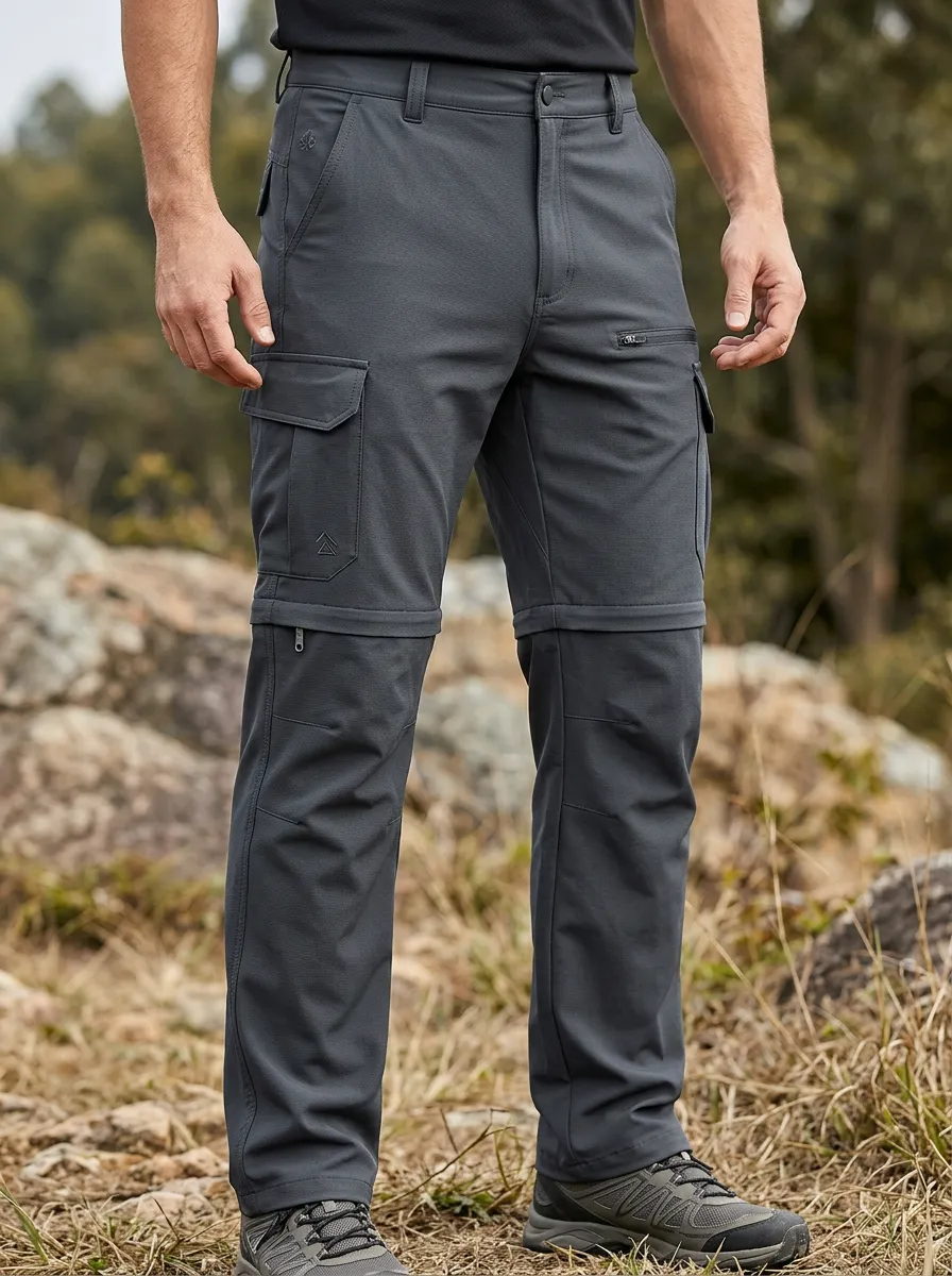 Men's Ridge Field Waterproof Zip-Off Tactical Cargo Pants