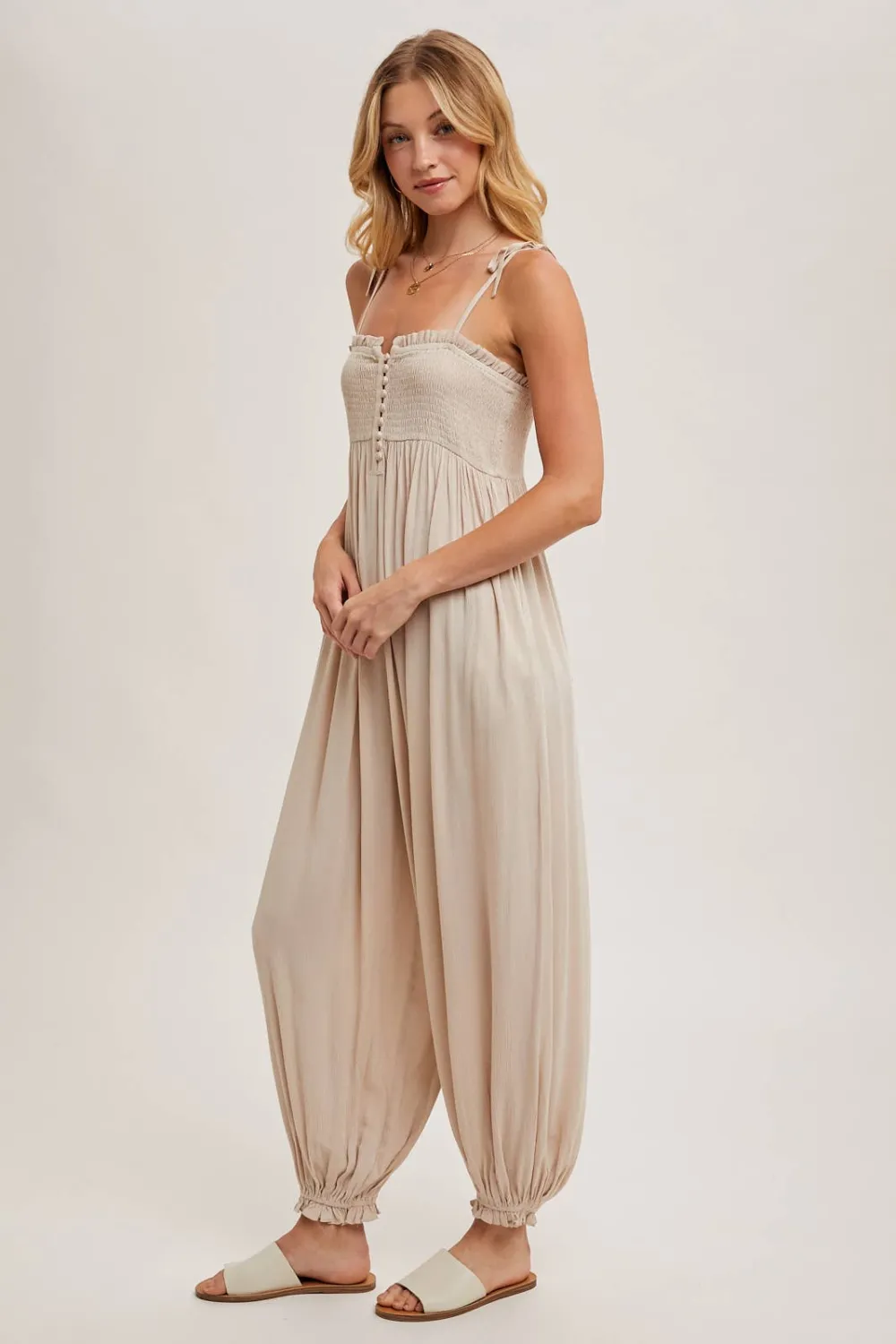 Relaxed Bohemian Jumpsuit