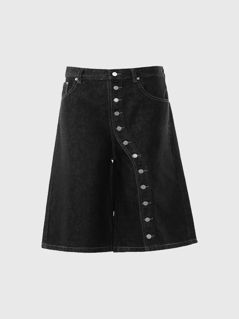 Everyday Wide-Leg Jorts