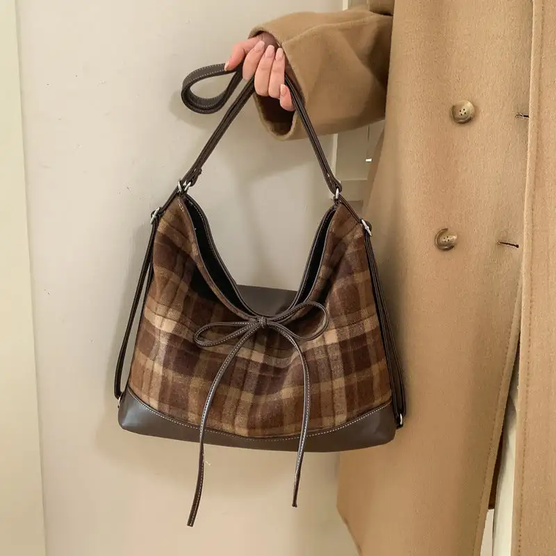 Suede Hobo Bag