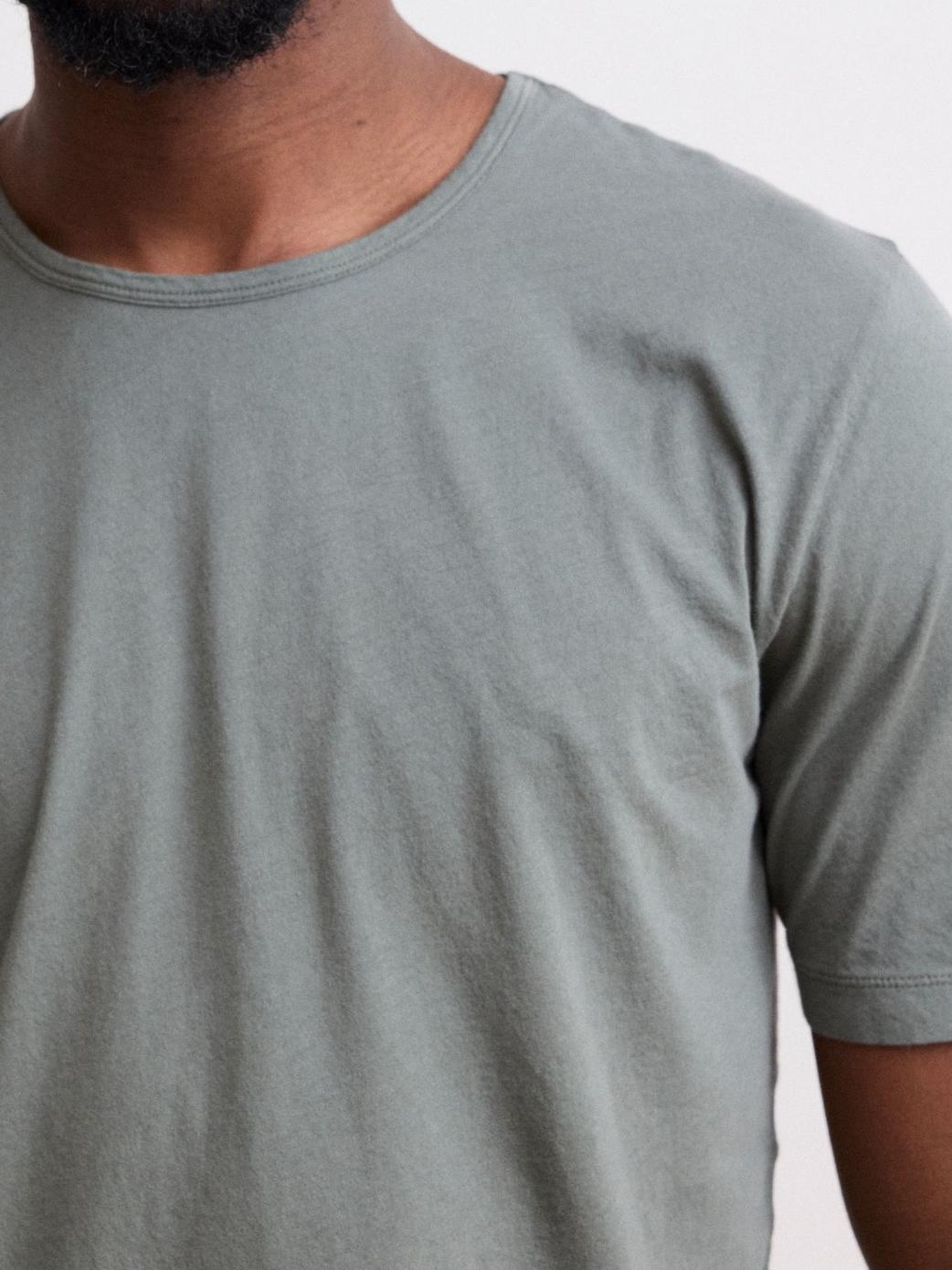 Comfortable Casual Breathable Daily Military Green T-Shirt
