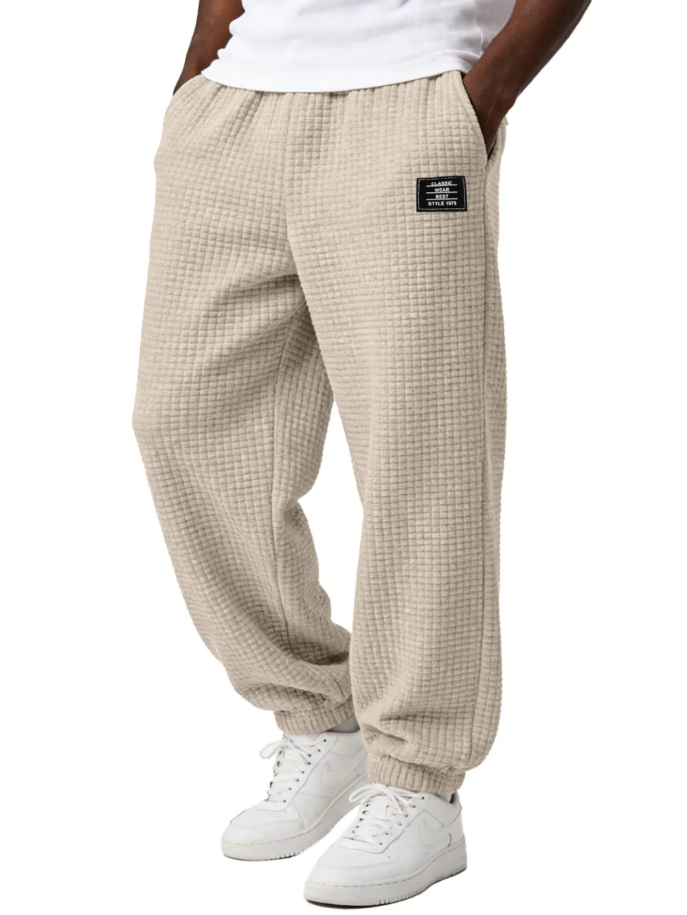 Relaxed Seamed Detail Trousers