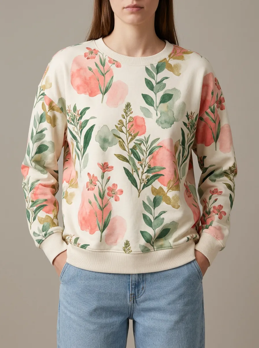 Graphic Comfort Pullover