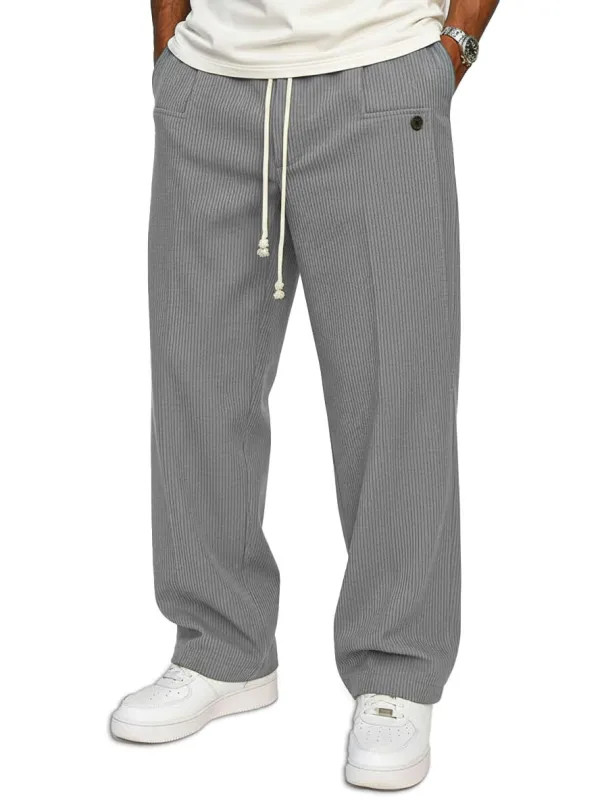 Pull On Relaxed Trousers