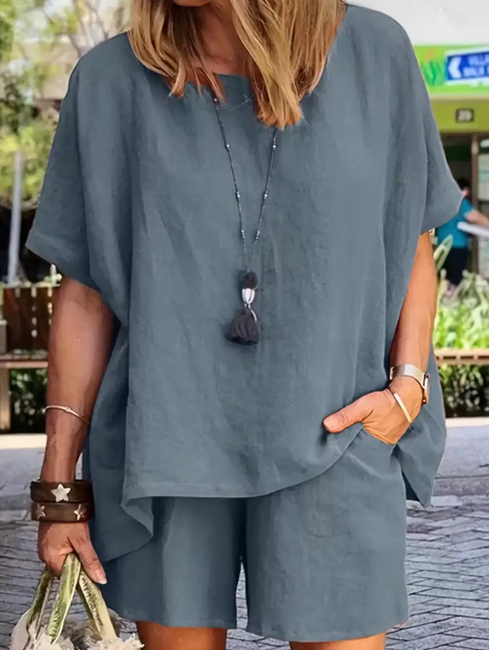 Short Sleeve Top Set