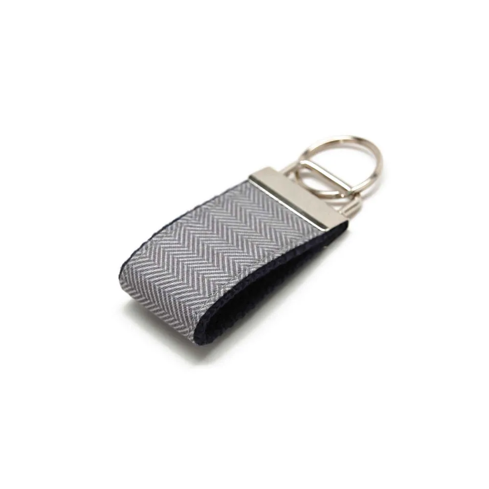 Herringbone Charming Keychain