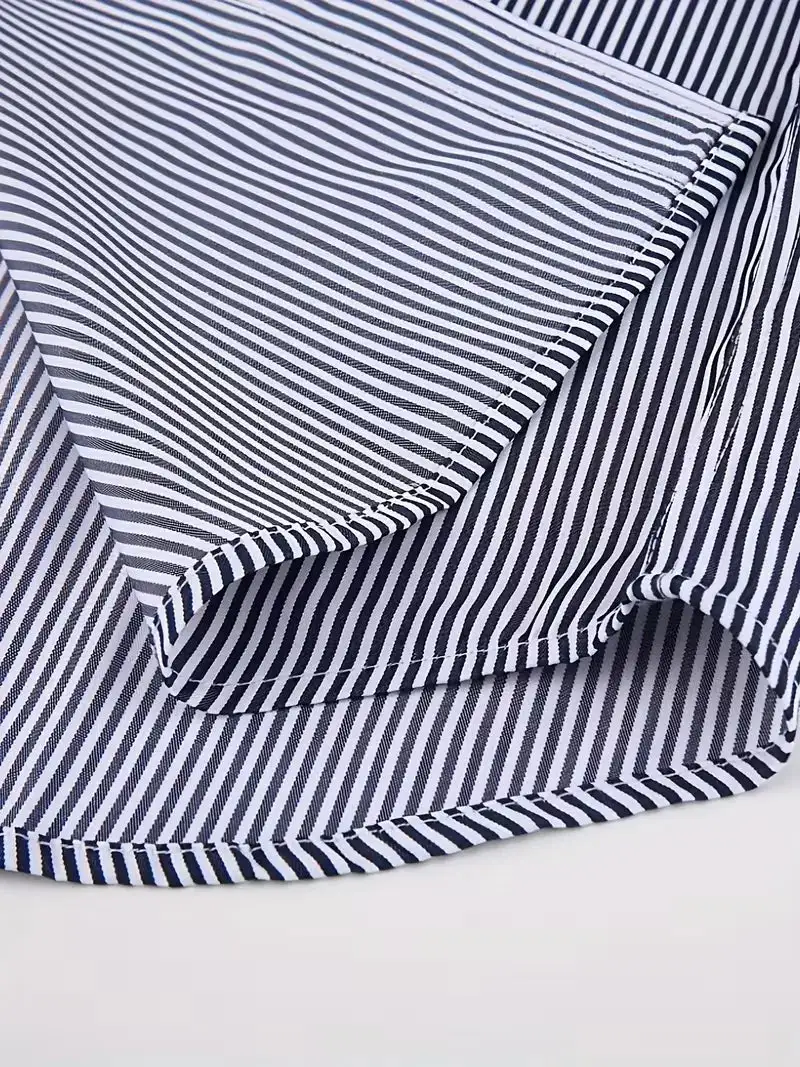 Textured Refined Everyday Casual Shirt