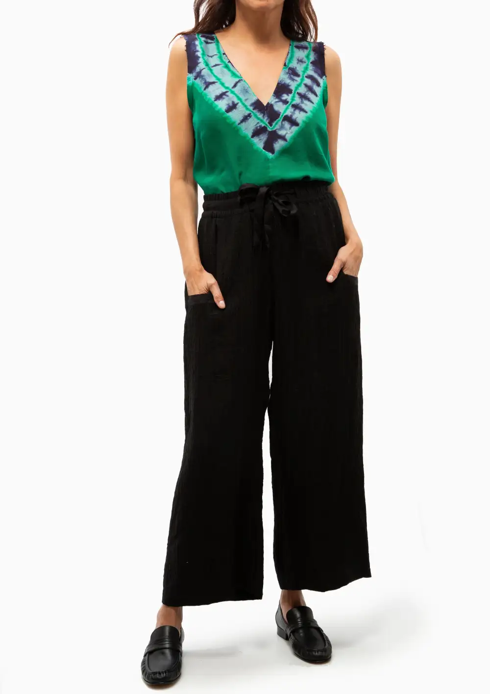 Silk Twill Tank Top
