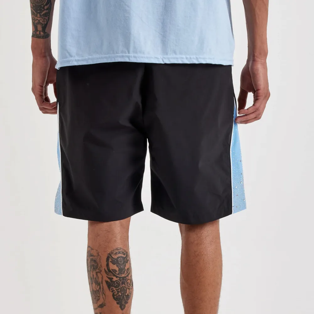 Weekend Rhinestone Nylon Shorts