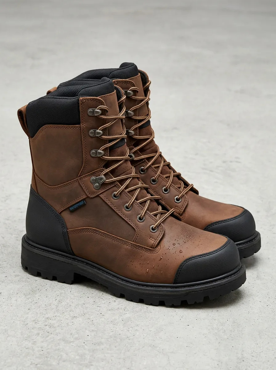 Workshop-Ready Men's Waterproof Work Boots
